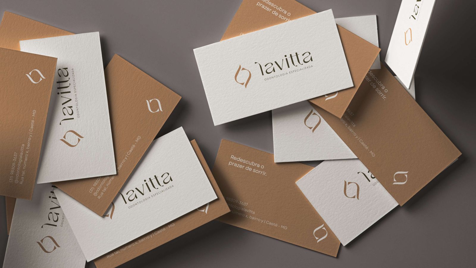 Papelaria da Lavitta com o lema Redescubra o prazer de sorrir